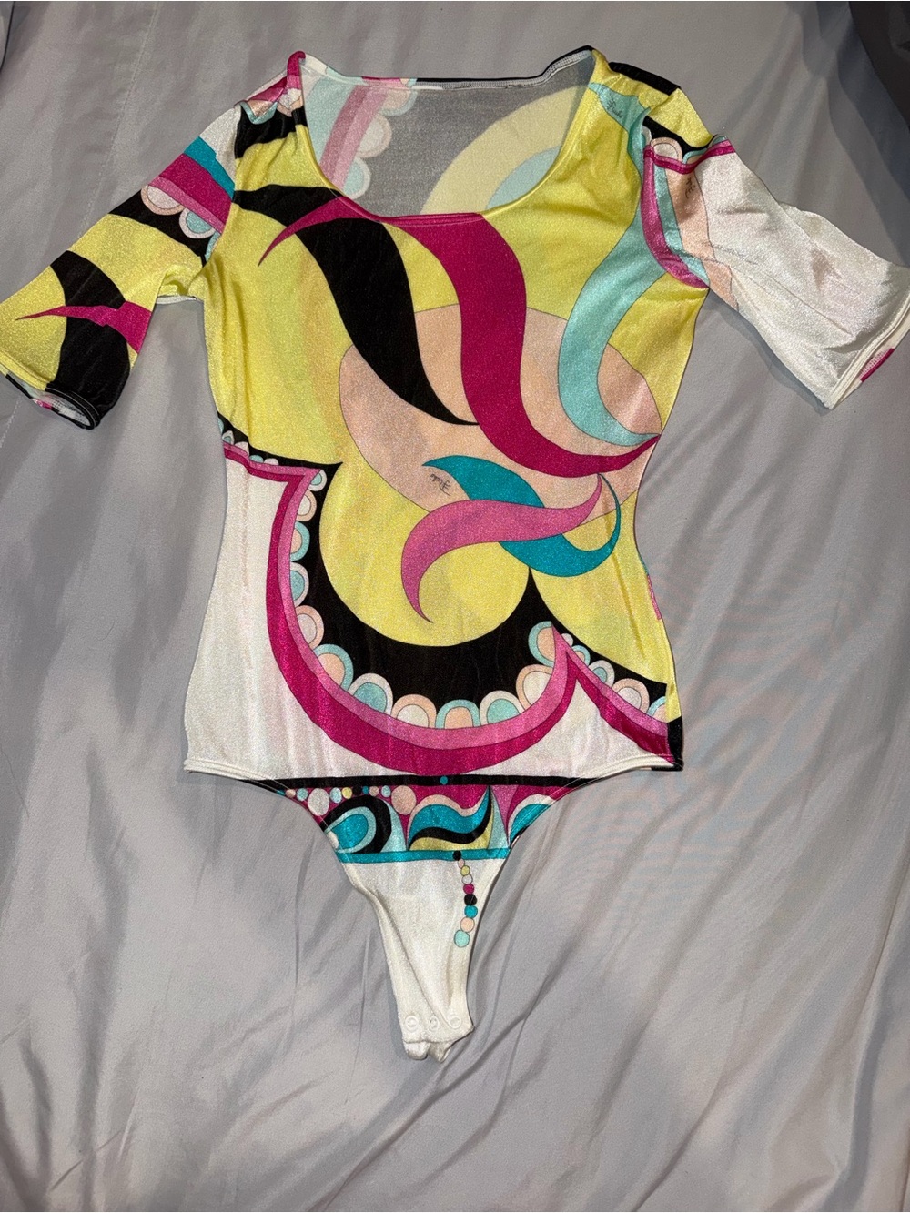 Emilio Pucci x Wolford bodysuit preowned